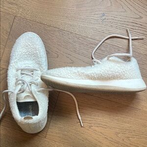 Allbirds White Sherpa Sneakers